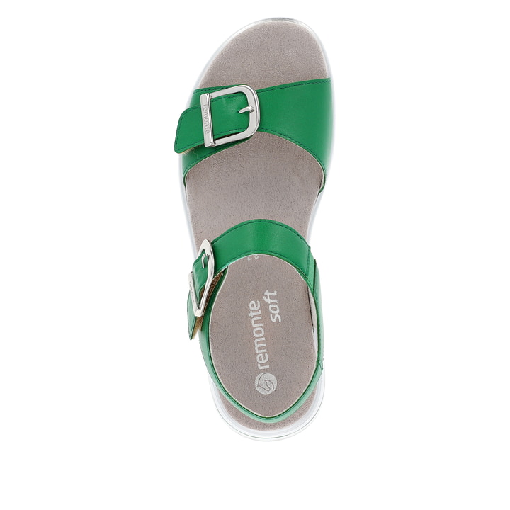 Remonte Artikelnummer D1J51-52 remonte Damen Riemchensandalen smaragdgrün Sonderangebote