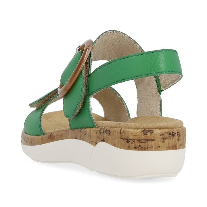 Remonte Artikelnummer R6853-53 remonte Damen Riemchensandalen smaragdgrün Wochenangebot