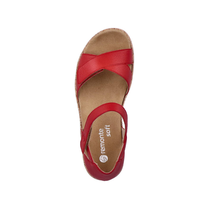 Remonte Artikelnummer R6859-33 remonte Damen Riemchensandalen rubinrot Letzte 3 Tage