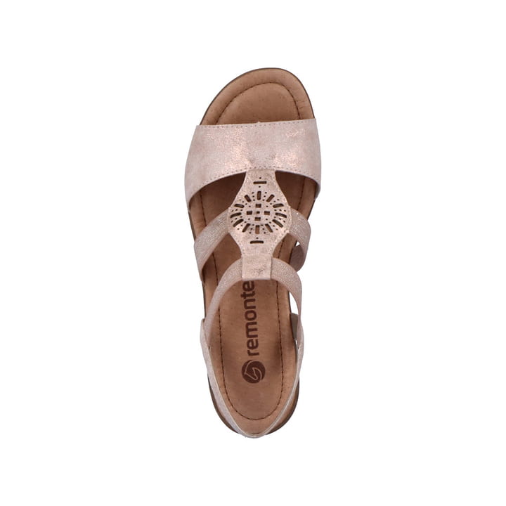 Remonte Artikelnummer R3666-31 remonte Damen Riemchensandalen rosa-metallic JETZT KAUFEN