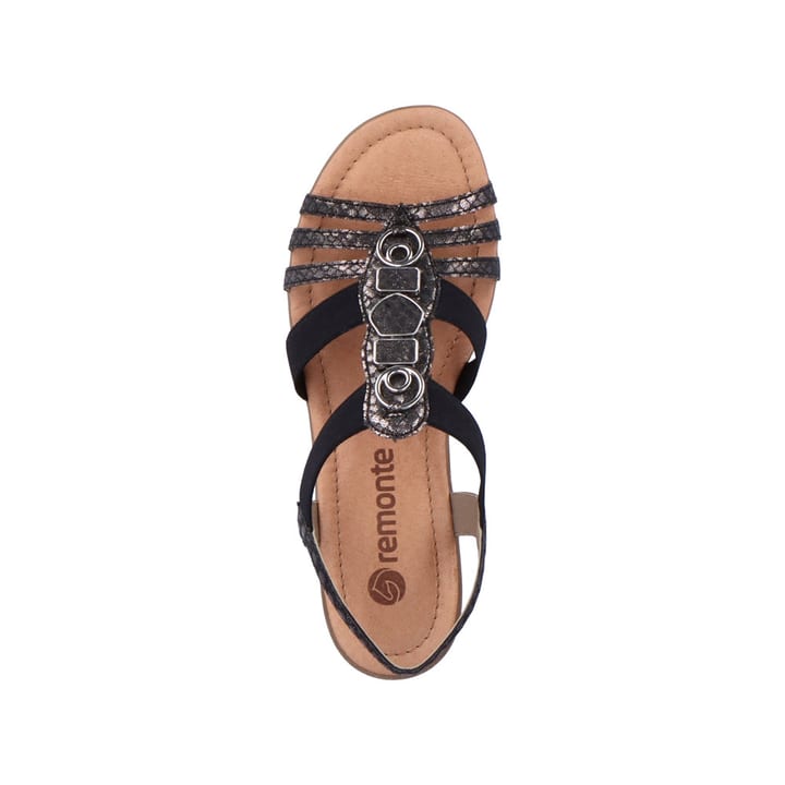 Remonte Artikelnummer R3654-01 remonte Damen Riemchensandalen asphaltschwarz Neueste Stile