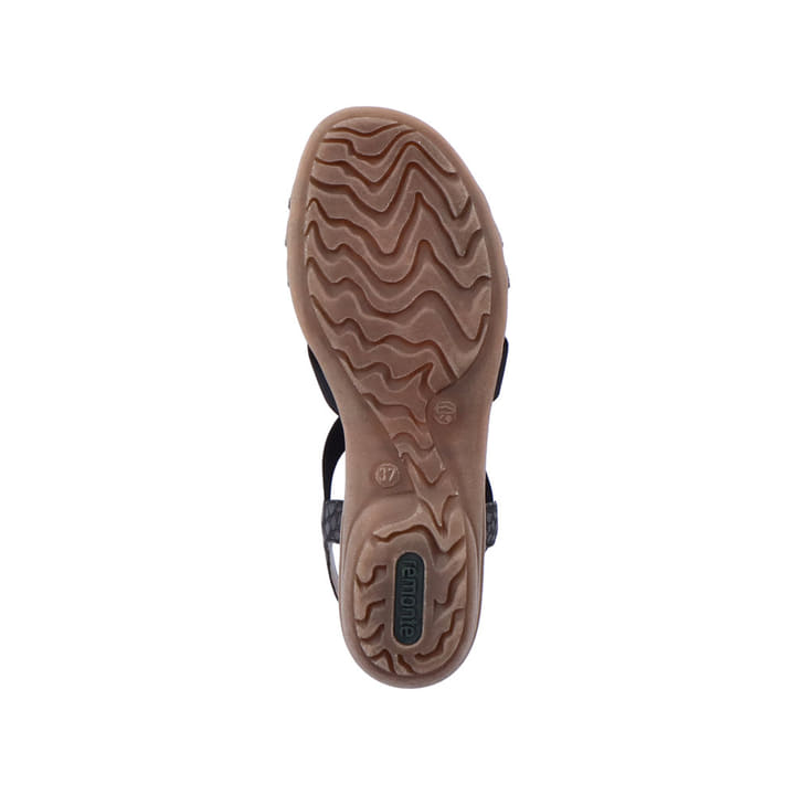 Remonte Artikelnummer R3654-01 remonte Damen Riemchensandalen asphaltschwarz Neueste Stile