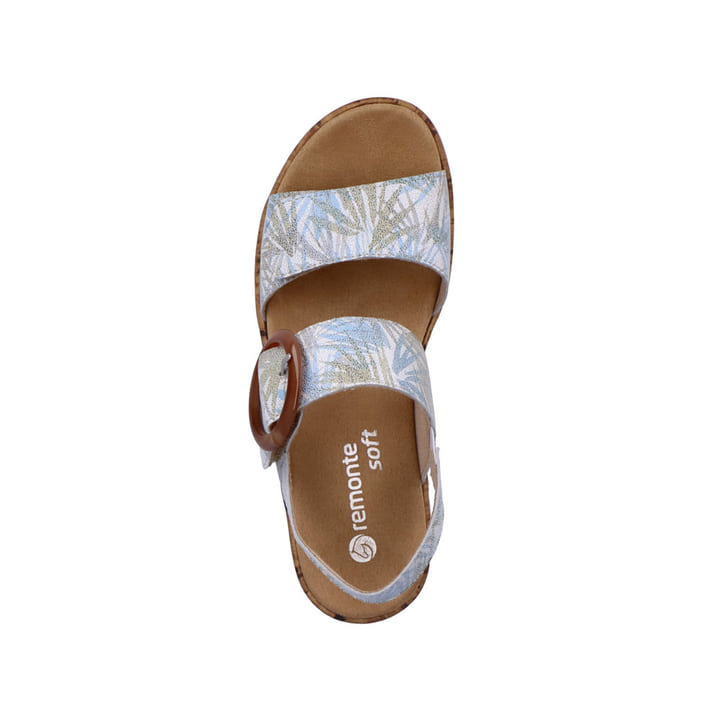 Remonte Artikelnummer R6853-92 remonte Damen Riemchensandalen cremeweiß-eisblau Bis zu 50% Rabatt