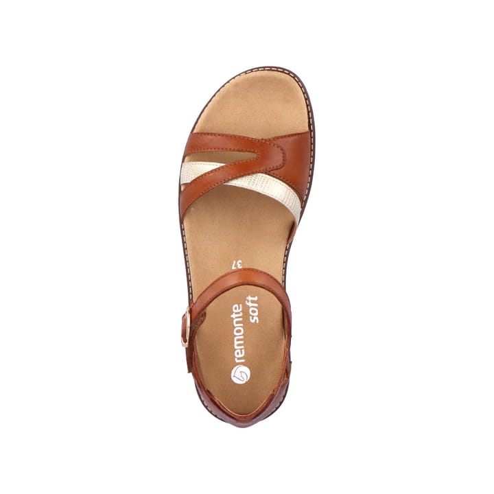 Remonte Artikelnummer D2046-24 remonte Damen Riemchensandalen karamellbraun Bis zu 65% Rabatt