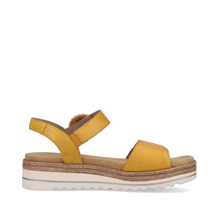 Remonte Artikelnummer D0Q52-68 remonte Damen Riemchensandalen honiggelb Sonderangebot der Fabrik