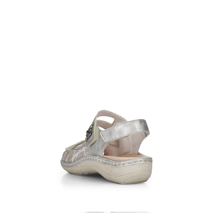 Remonte Artikelnummer D7647-40 remonte Damen Riemchensandalen silber-grau Vierteljährliche Förderung
