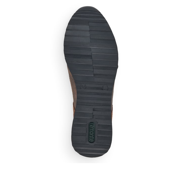 Remonte Artikelnummer R2529-25 remonte Damen Slipper nougatbraun-gold 2025