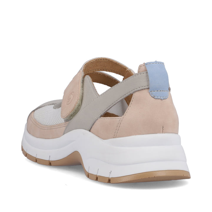 Remonte Artikelnummer D0G08-40 remonte Damen Slipper mondgrau-altrosa Schlussverkauf