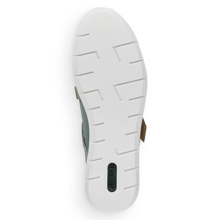 Remonte Artikelnummer R7104-52 remonte Damen Ballerinas grüngrau Günstiger Verkauf