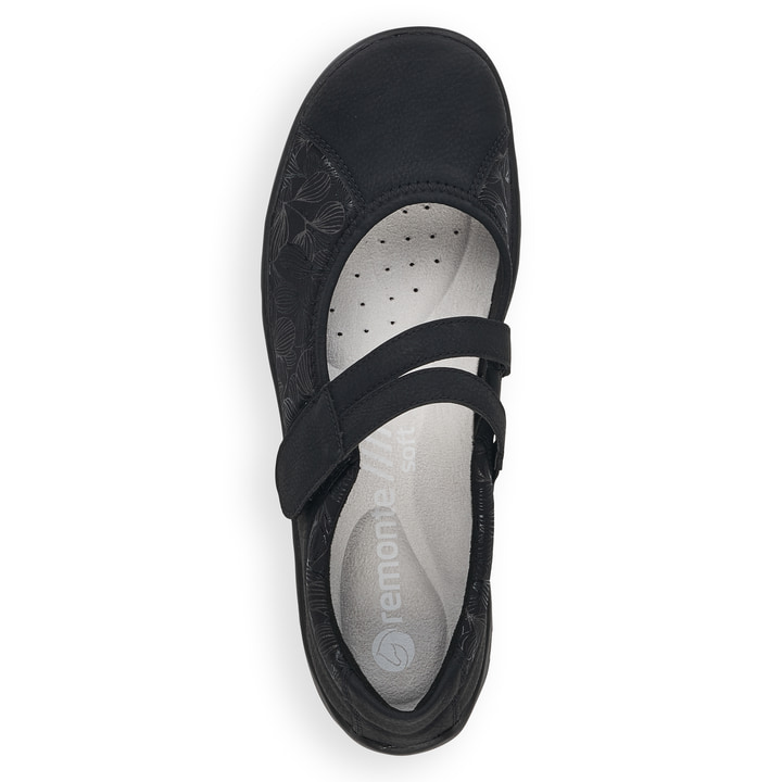 Remonte Artikelnummer R3510-03 remonte Damen Ballerinas tiefschwarz Fabrikverkauf