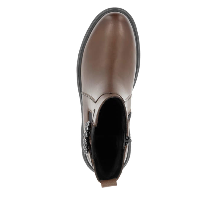 Remonte Artikelnummer D1W74-22 remonte Damen Chelsea Boots haselnussbraun Sonderangebot