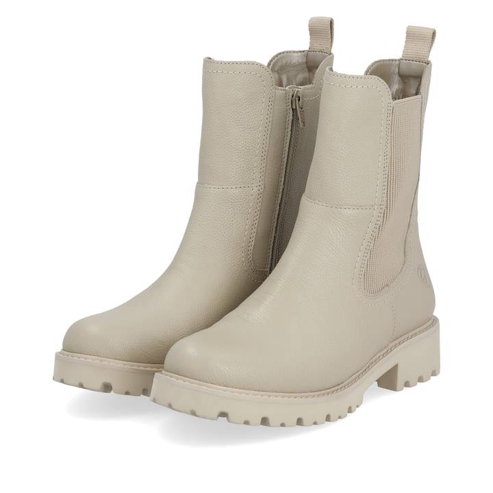 Remonte Artikelnummer D8694-60 remonte Damen Chelsea Boots cremebeige