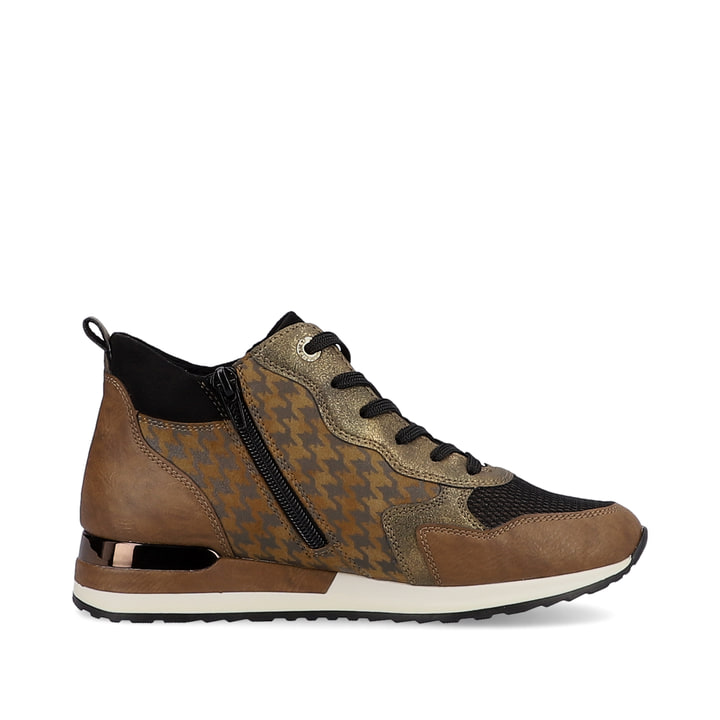 Remonte Artikelnummer R2577-22 remonte Damen Sneaker kastanienbraun-schwarz Weihnachtsangebot
