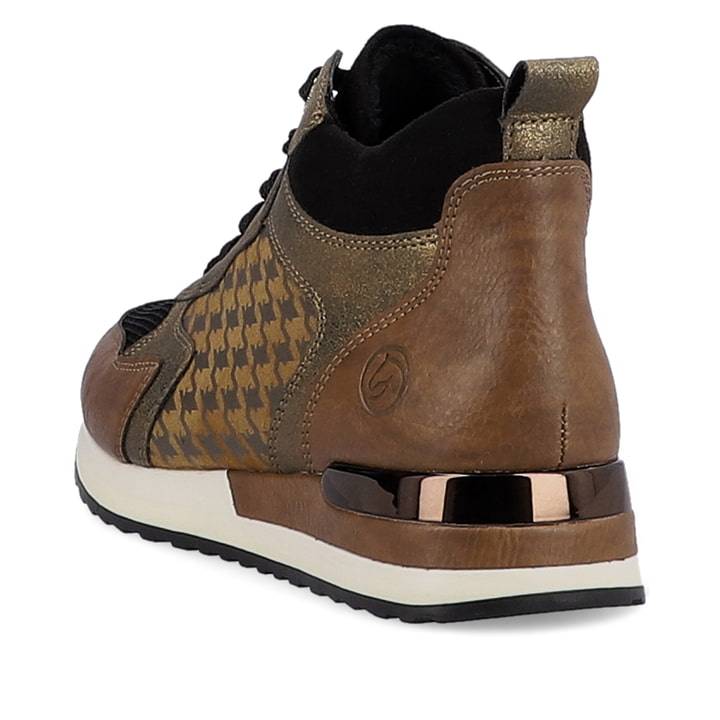 Remonte Artikelnummer R2577-22 remonte Damen Sneaker kastanienbraun-schwarz Weihnachtsangebot