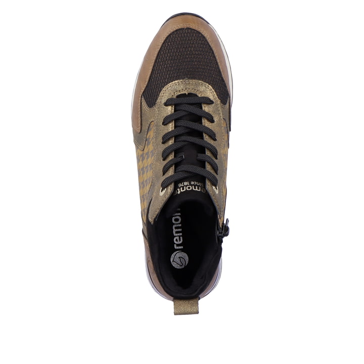 Remonte Artikelnummer R2577-22 remonte Damen Sneaker kastanienbraun-schwarz Weihnachtsangebot