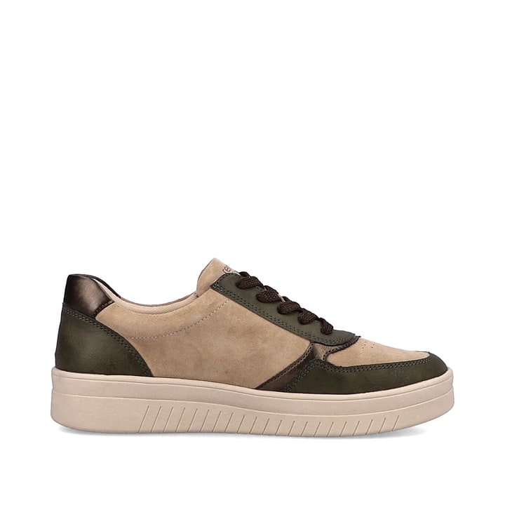Remonte Artikelnummer D0J01-54 remonte Damen Sneaker khakigrün-beige Osterangebot