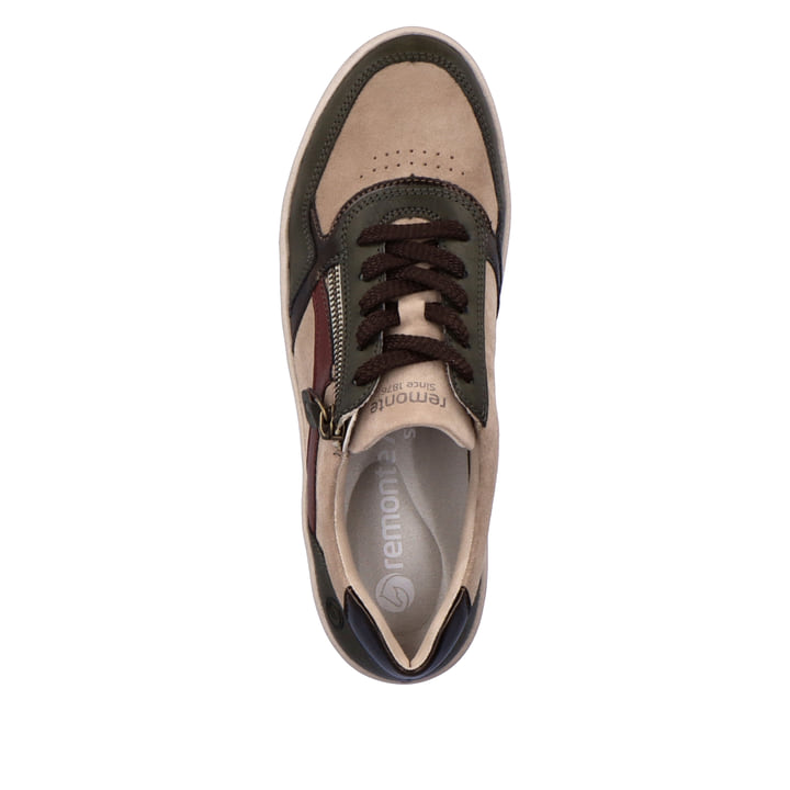 Remonte Artikelnummer D0J01-54 remonte Damen Sneaker khakigrün-beige Osterangebot