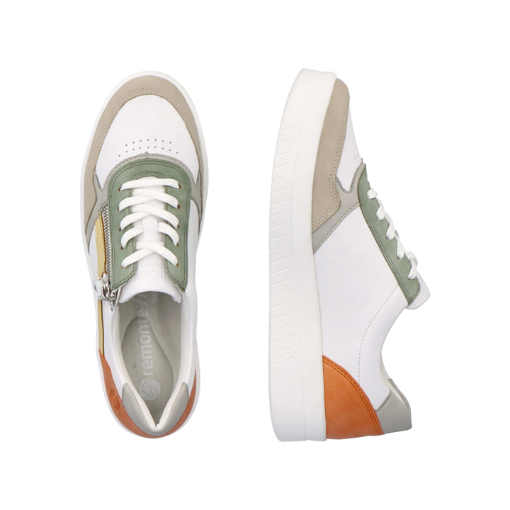 Remonte Artikelnummer D0J01-81 remonte Damen Sneaker edelweiß-mintgrün-grau Zeitlich begrenztes Angebot
