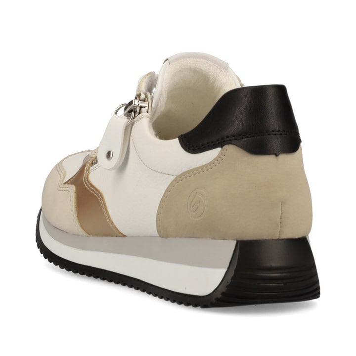 Remonte Artikelnummer D0H01-82 remonte Damen Sneaker blütenweiß-braunbeige Exklusive Angebote