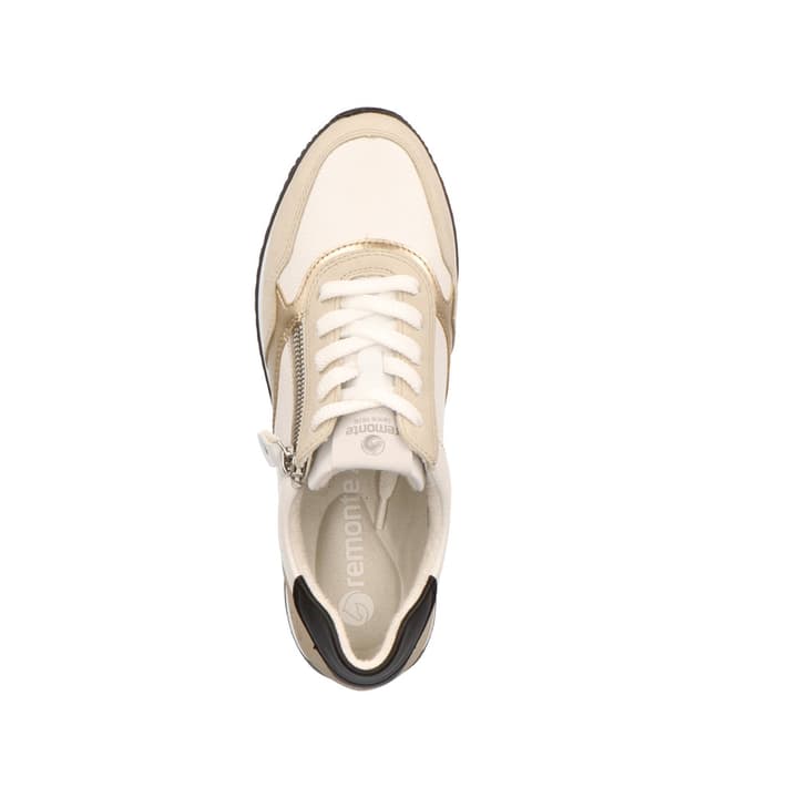 Remonte Artikelnummer D0H01-82 remonte Damen Sneaker blütenweiß-braunbeige Exklusive Angebote