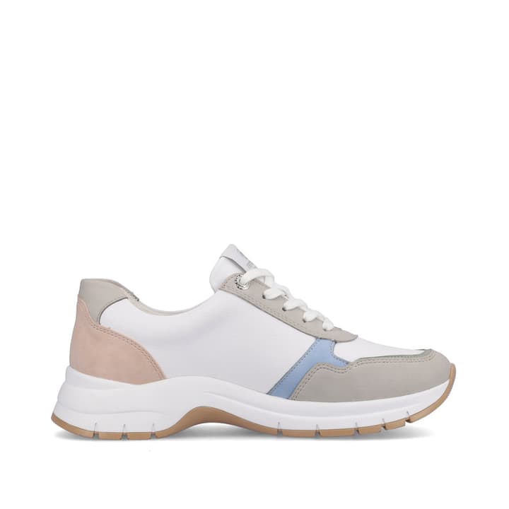 Remonte Artikelnummer D0G02-80 remonte Damen Sneaker reinweiß-altrosa-eisblau Bestseller