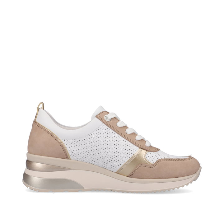 Remonte Artikelnummer D2409-81 remonte Damen Sneaker reinweiß-vanillebeige Tägliche Deals