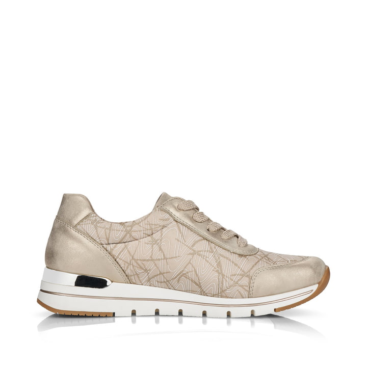 Remonte Artikelnummer R6700-60 remonte Damen Sneaker champagner-beige VIP-Rabatte