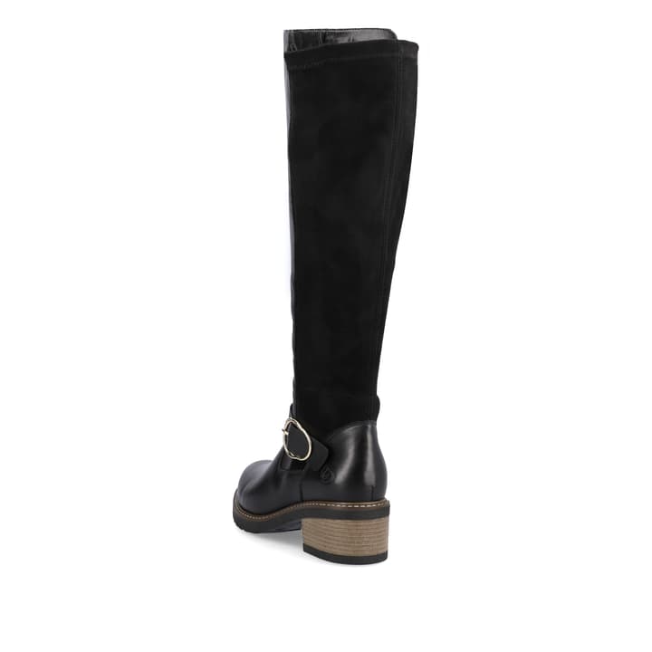 Remonte Artikelnummer D1A73-01 remonte Damen Hochschaftstiefel tiefschwarz Clearance-Verkauf