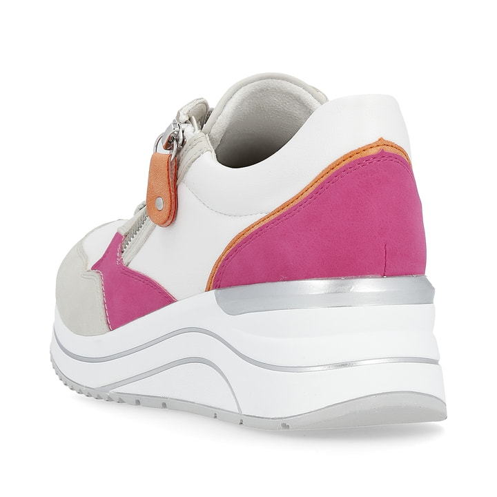 Remonte Artikelnummer D0T01-81 remonte Damen Sneaker staubgrau-magenta zollfrei