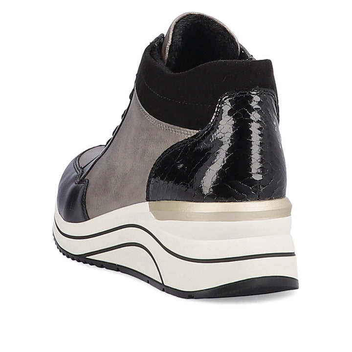 Remonte Artikelnummer D0T70-01 remonte Damen Sneaker mattschwarz-mondgrau 2025