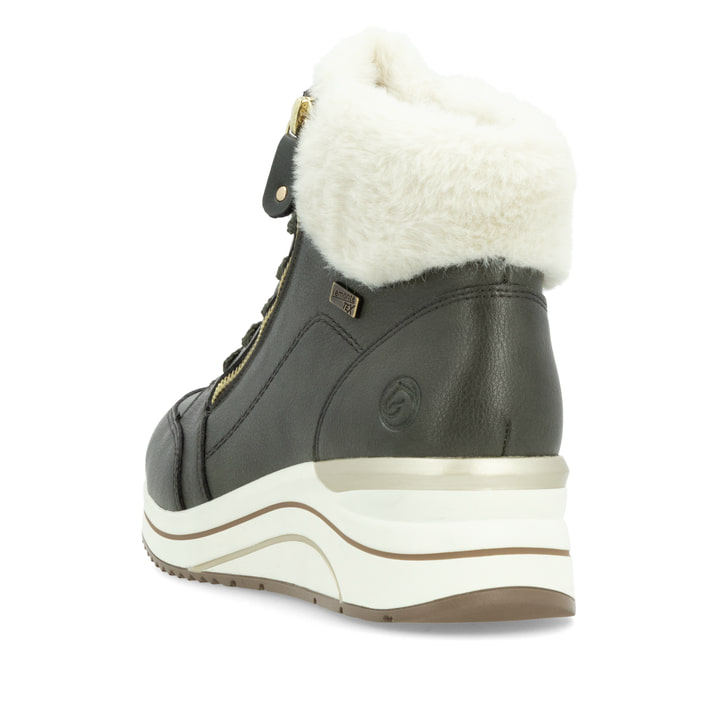 Remonte Artikelnummer D0T77-52 remonte Damen Schnürstiefel tannengrün im Angebot