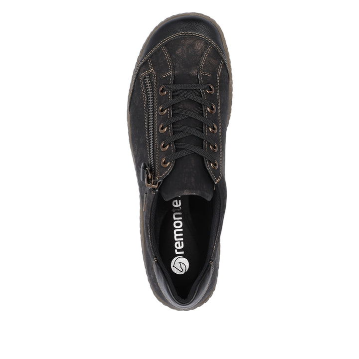 Remonte Artikelnummer R1402-07 remonte Damen Schnürschuhe urbanschwarz Fabrikverkauf