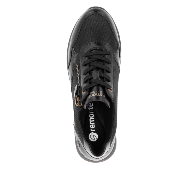 Remonte Artikelnummer D1G08-03 remonte Damen Sneaker nachtschwarz Fabrikpreis