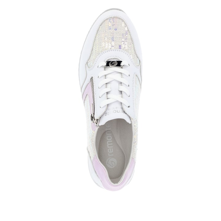 Remonte Artikelnummer D0H12-80 remonte Damen Sneaker reinweiß-blütenrosa Günstig kaufen