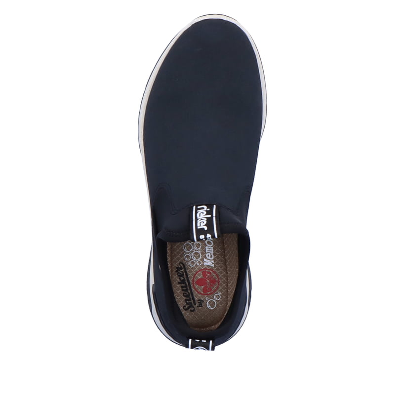 Rieker Artikelnummer M0053-14 Rieker Damen Slipper marineblau Zeitlich begrenztes Angebot