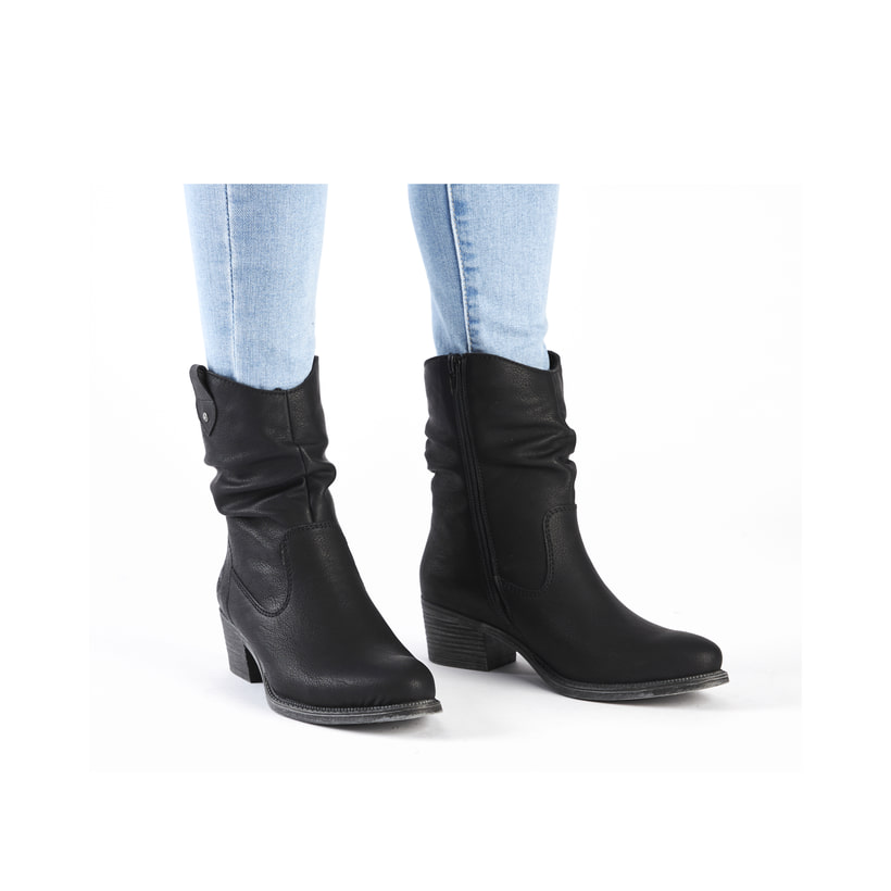 Rieker Artikelnummer 73170-00 Rieker Damen Stiefeletten nachtschwarz Große Rabatte