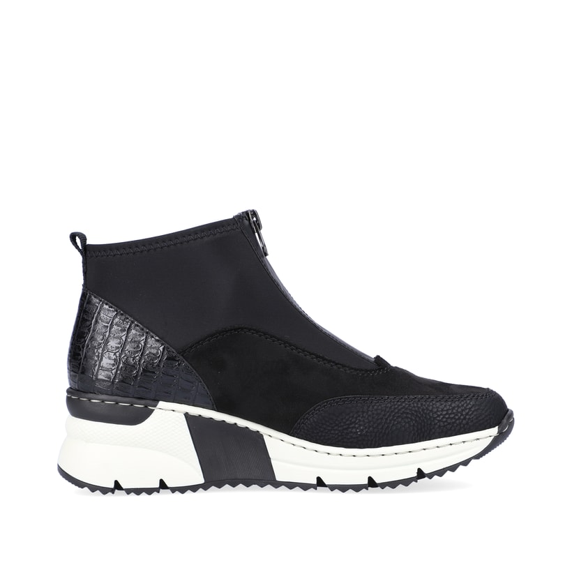 Rieker Artikelnummer N6352-00 Rieker Damen Sneaker High tiefschwarz Tiefpreis