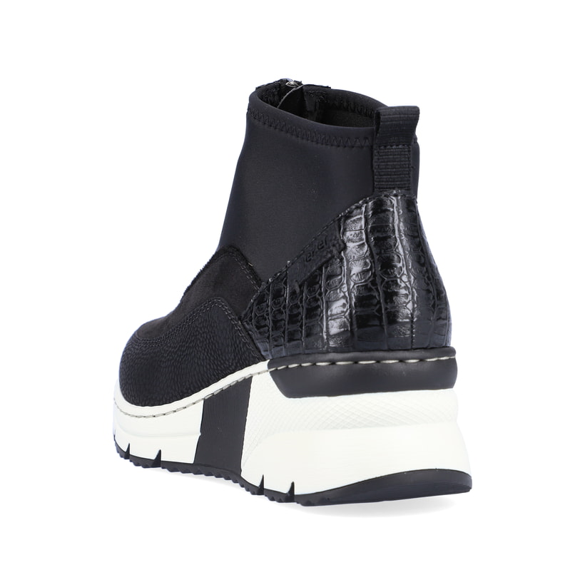 Rieker Artikelnummer N6352-00 Rieker Damen Sneaker High tiefschwarz Tiefpreis