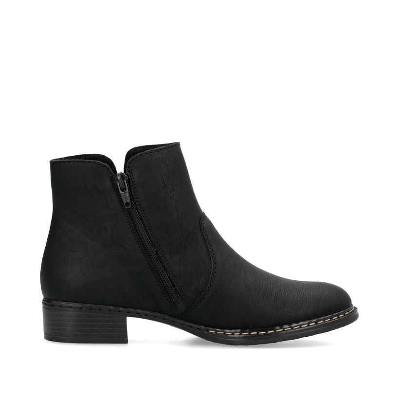 Rieker Artikelnummer 73475-00 Rieker Damen Stiefeletten graphitschwarz Letzte 3 Tage