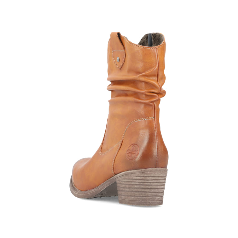 Rieker Artikelnummer 73170-24 Rieker Damen Stiefeletten karamellbraun Letzter Tag