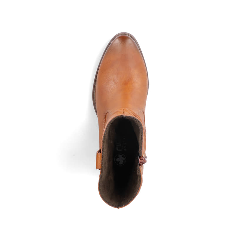 Rieker Artikelnummer 73170-24 Rieker Damen Stiefeletten karamellbraun Letzter Tag