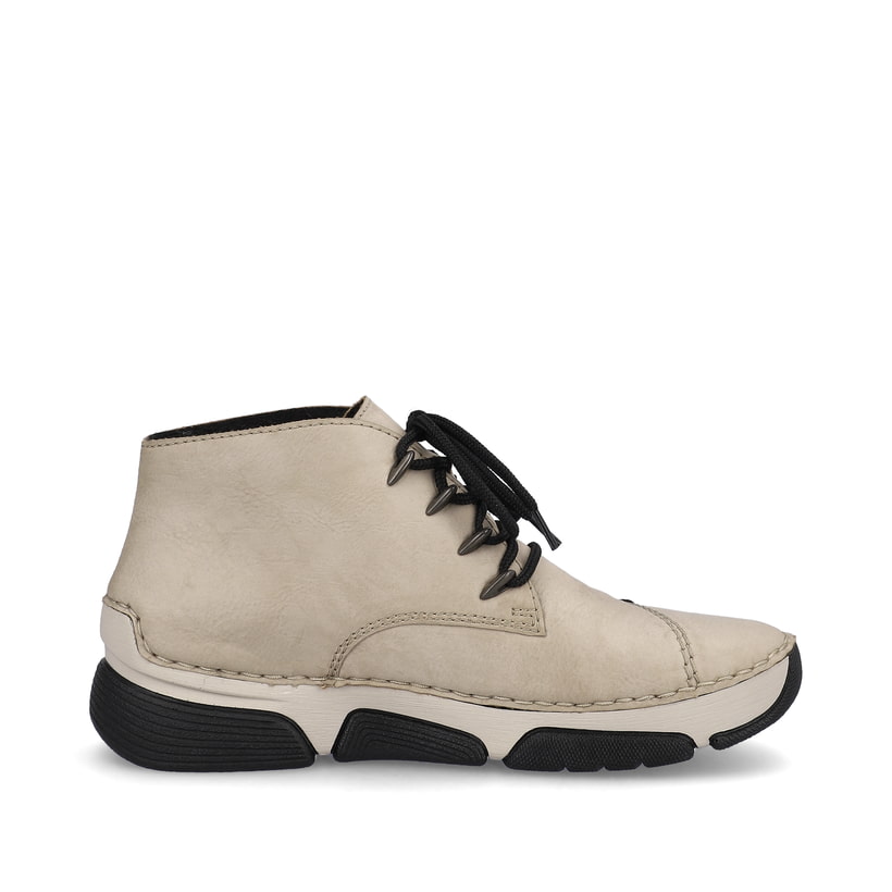Rieker Artikelnummer 45902-60 Rieker Damen Schnürschuhe cremebeige Zeitbegrenzte Promotion