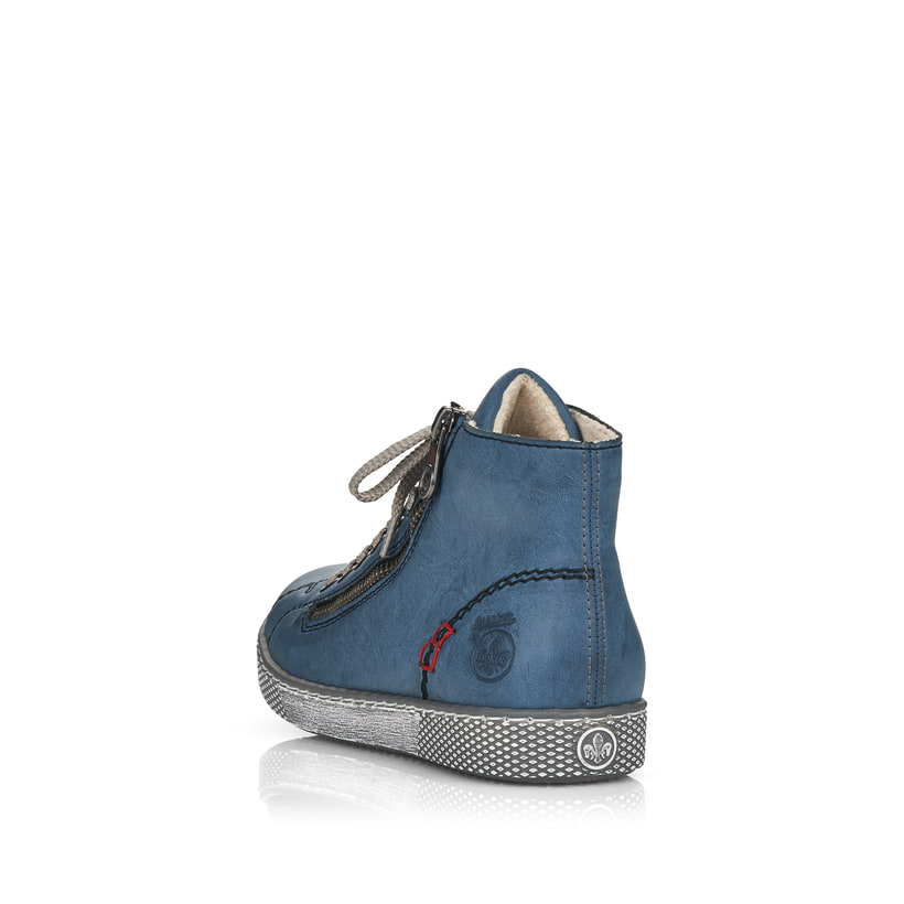 Rieker Artikelnummer Z1221-14 Rieker Damen Schnürschuhe azurblau Bis zu 60% Rabatt