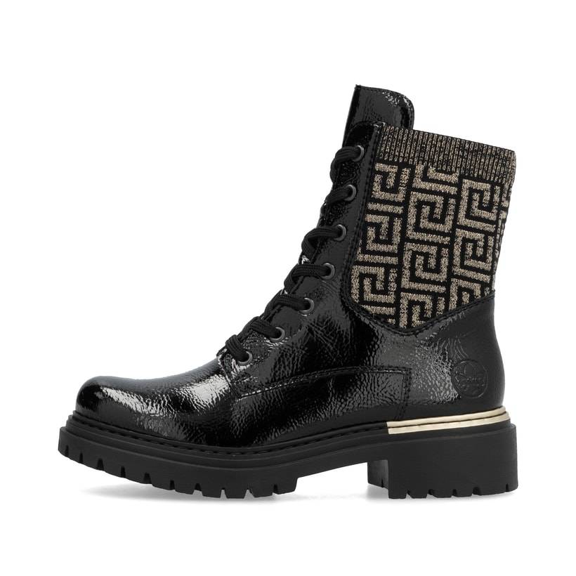 Rieker Artikelnummer 72607-00 Rieker Damen Stiefeletten urbanschwarz
