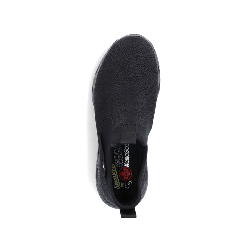 Rieker Artikelnummer M6053-00 Rieker Damen Slipper graphitschwarz Sonderangebot der Fabrik