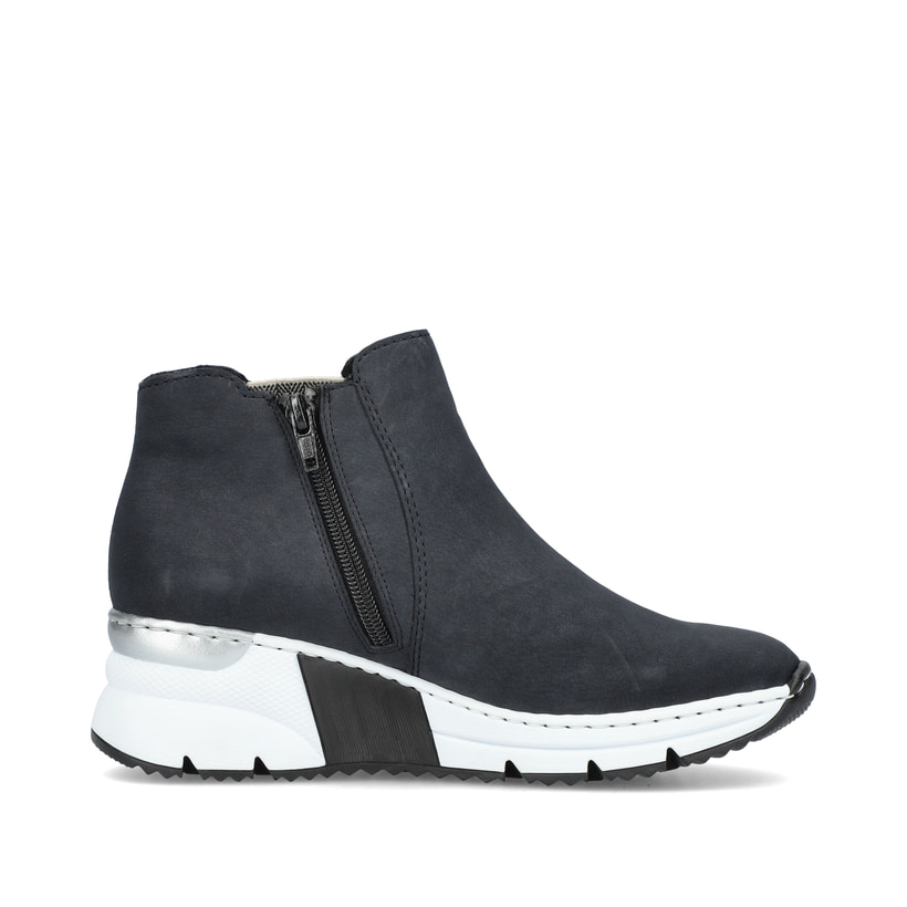 Rieker Artikelnummer X6361-14 Rieker Damen Chelsea Boots dunkelblau Vierteljährliche Förderung