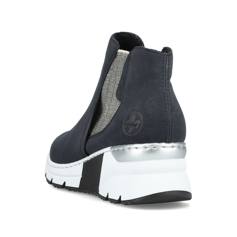 Rieker Artikelnummer X6361-14 Rieker Damen Chelsea Boots dunkelblau Vierteljährliche Förderung