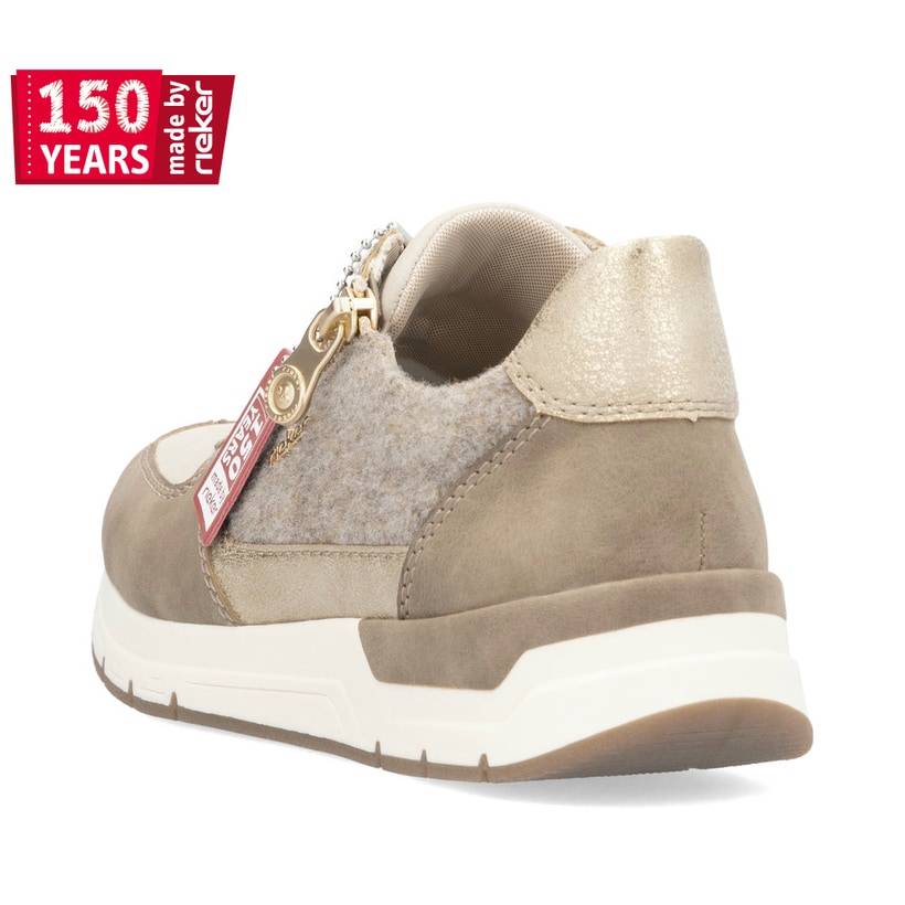 Rieker Artikelnummer 58902-64 Rieker Damen Sneaker Low braunbeige Bis zu 55% Rabatt