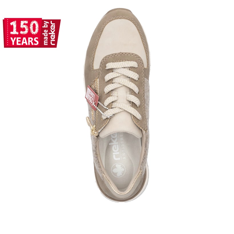 Rieker Artikelnummer 58902-64 Rieker Damen Sneaker Low braunbeige Bis zu 55% Rabatt