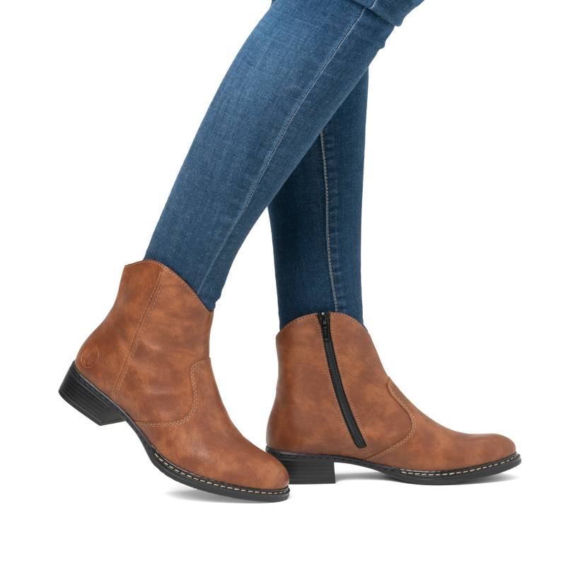 Rieker Artikelnummer 73467-24 Rieker Damen Kurzstiefel noisette Nur noch ein Tag übrig